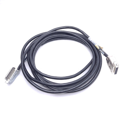 Used Aerotech 630D1650-11 Brushless Motor Feedback Cable, DB25 Male/Female, 17ft