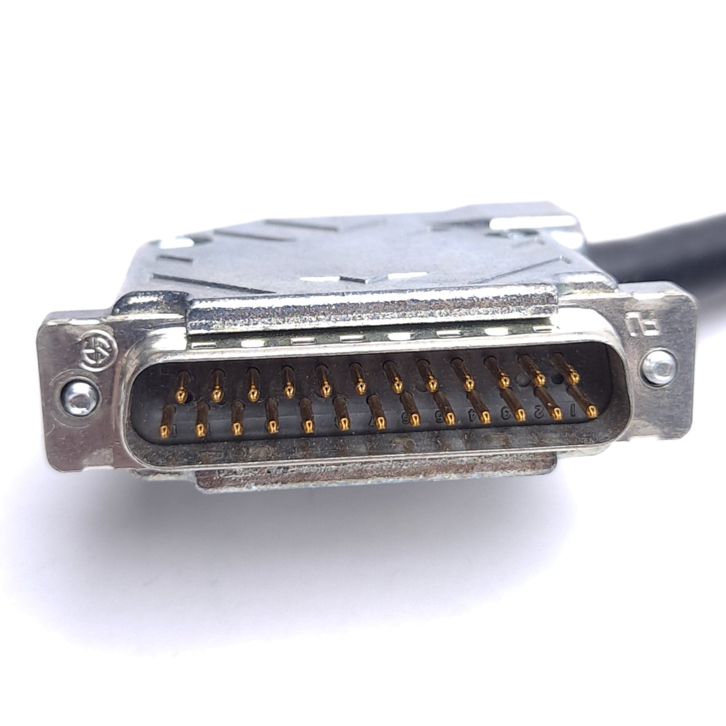 Used Aerotech 630D1650-11 Brushless Motor Feedback Cable, DB25 Male/Female, 17ft