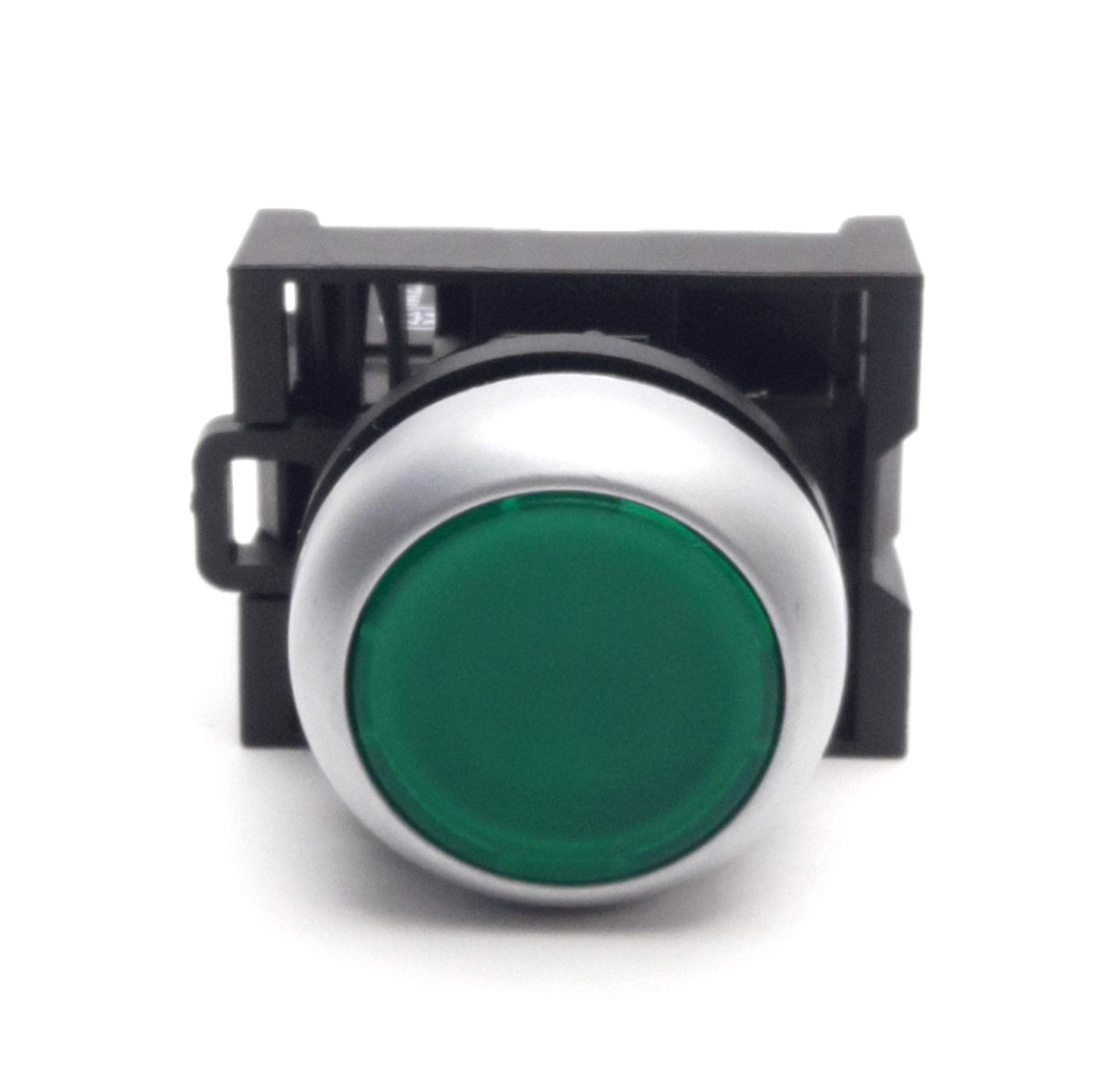 Used Moeller M22-DL-G-K10-230-G 22mm Pushbutton, 1NO Contact, Flush/Momentary