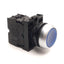 Used Moeller M22-DL-B-K10-W 22mm Pushbutton, 1NO Contact, Flush/Momentary