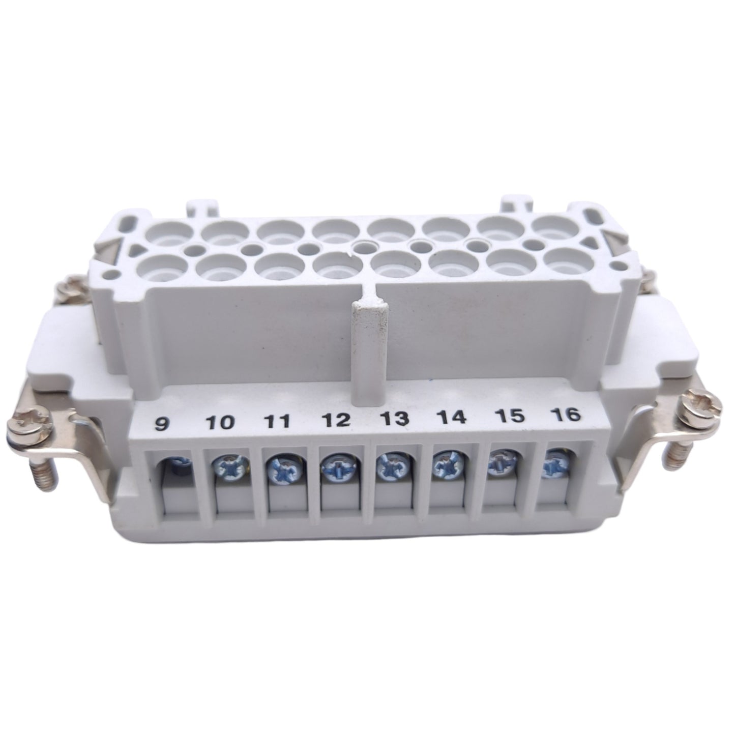 Used Phoenix Contact 1771464 HC-B 16-EBUS Contact Insert, Female 16-Position 500V 16A