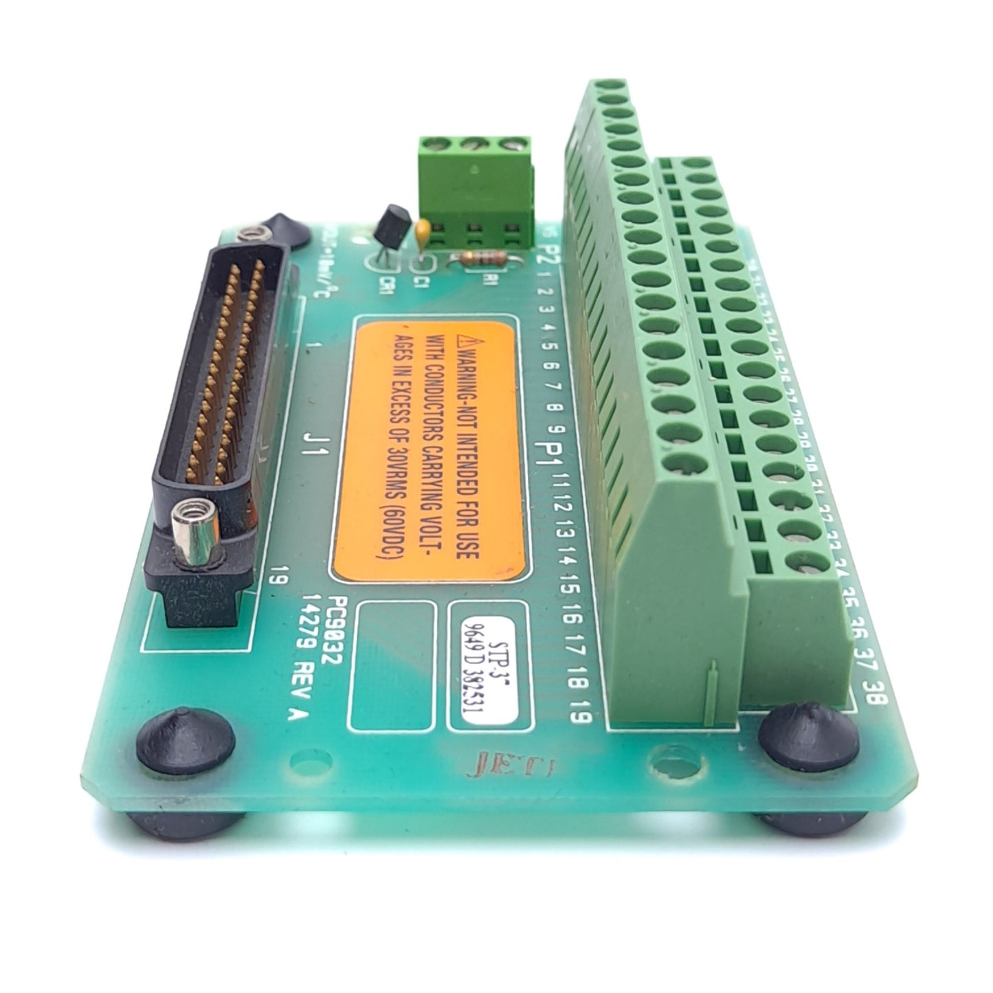 Used Keithley Instruments STP-37 Breakout Module, DB37 Male to 38 Screw Terminals