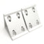 Used Lot of 2 Parker 20-103 Machine Gusset Angle Bracket 77mm x 77mm x 74mm 40-Series