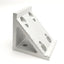 Used Lot of 2 Parker 20-103 Machine Gusset Angle Bracket 77mm x 77mm x 74mm 40-Series