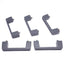 Used Lot of 5 Southco B8-45-3 Grab Handle, Rear Mount, ABS Plastic, M6 x 32 Screw