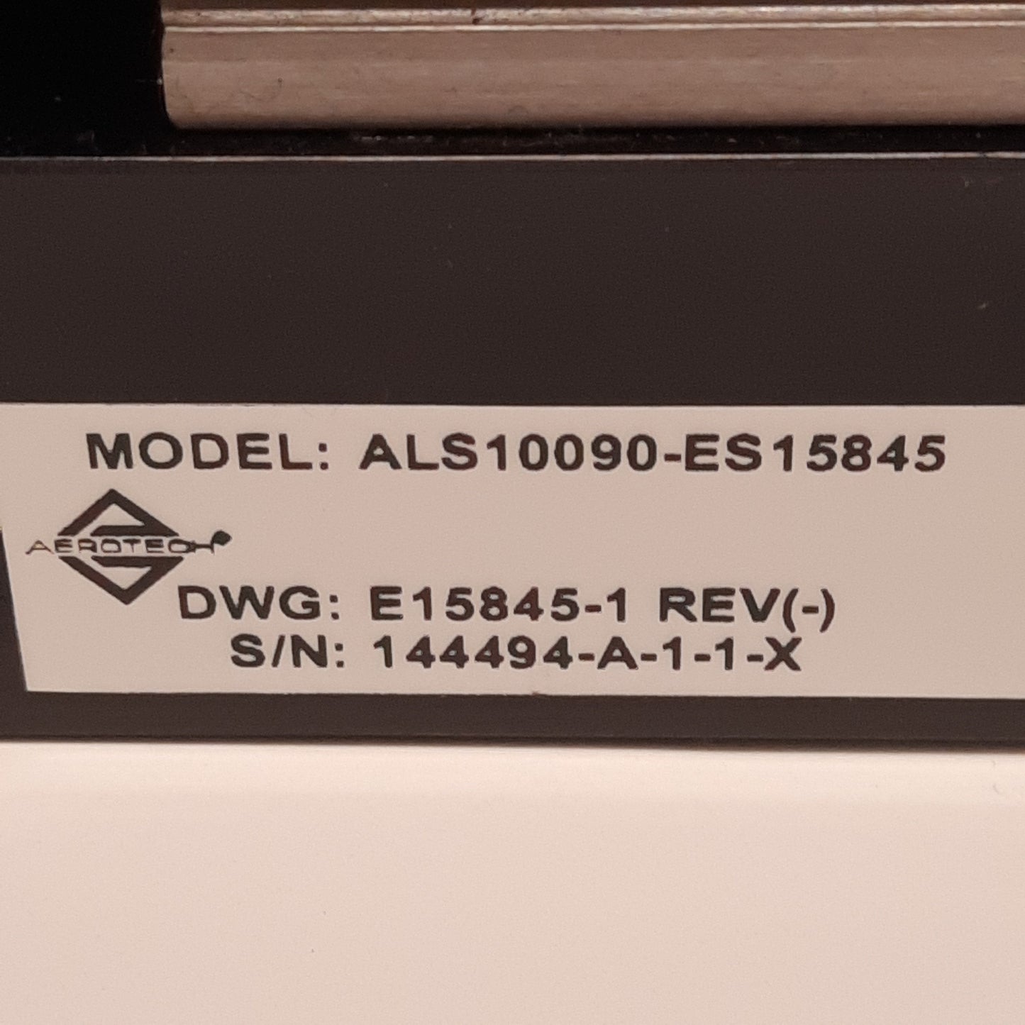 Used Aerotech ALS10090-ES15845 Linear Motorized Positioning Stage, 900mm Travel