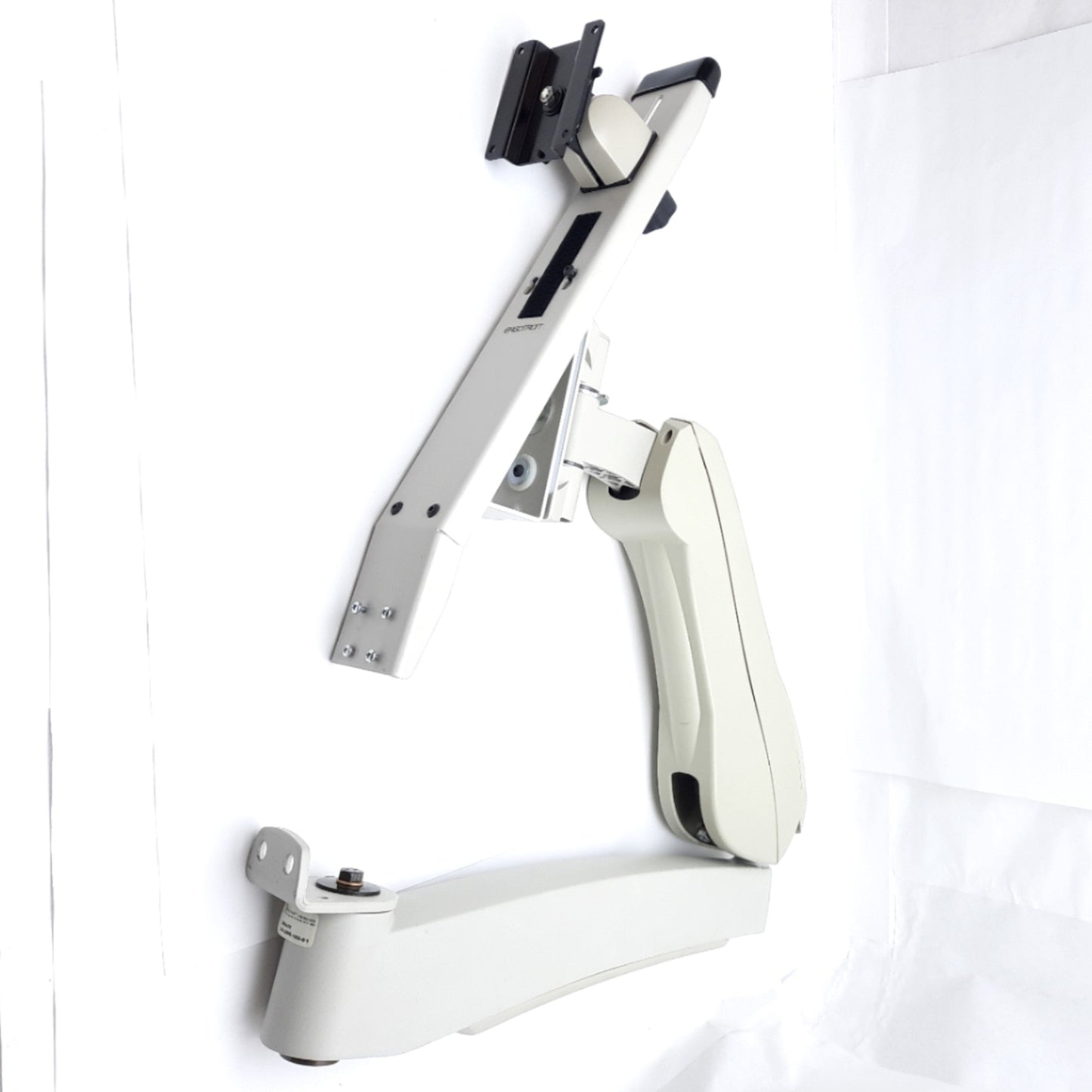 Used Ergotron 444-489-180-01 Sit-Stand Workstation With Extension Arm, 36in Length