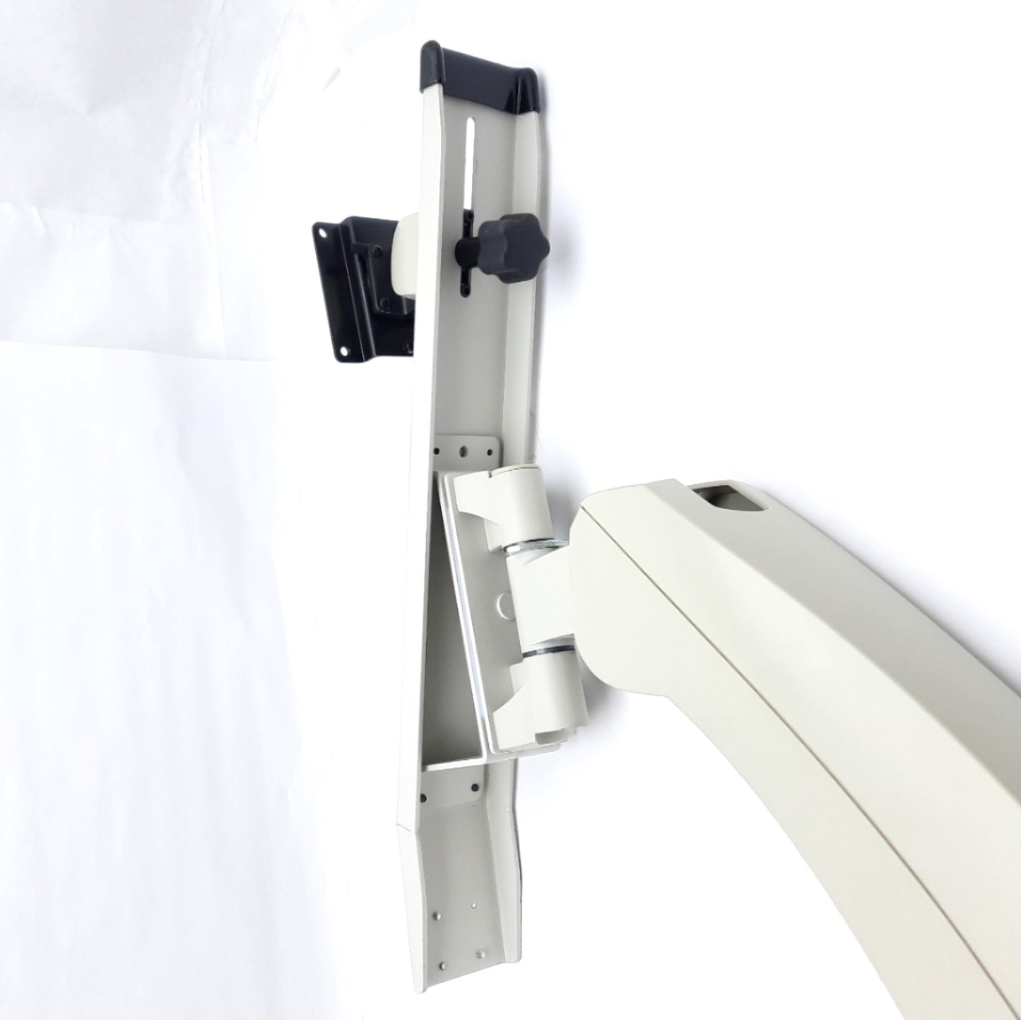 Used Ergotron 444-489-180-01 Sit-Stand Workstation With Extension Arm, 36in Length