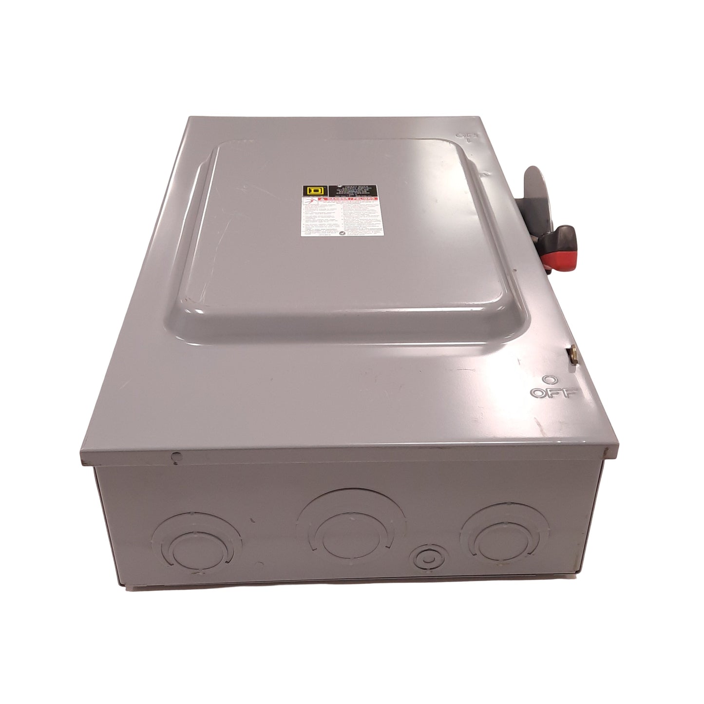 New – Open box Square D H364 Heavy Duty Fusible Safety Switch, 3-Pole, 200A 600VAC/DC, NEMA 1