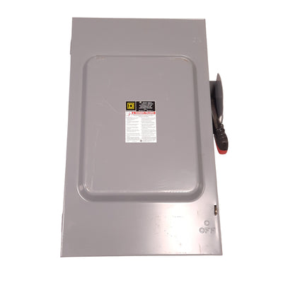 New – Open box Square D H364 Heavy Duty Fusible Safety Switch, 3-Pole, 200A 600VAC/DC, NEMA 1