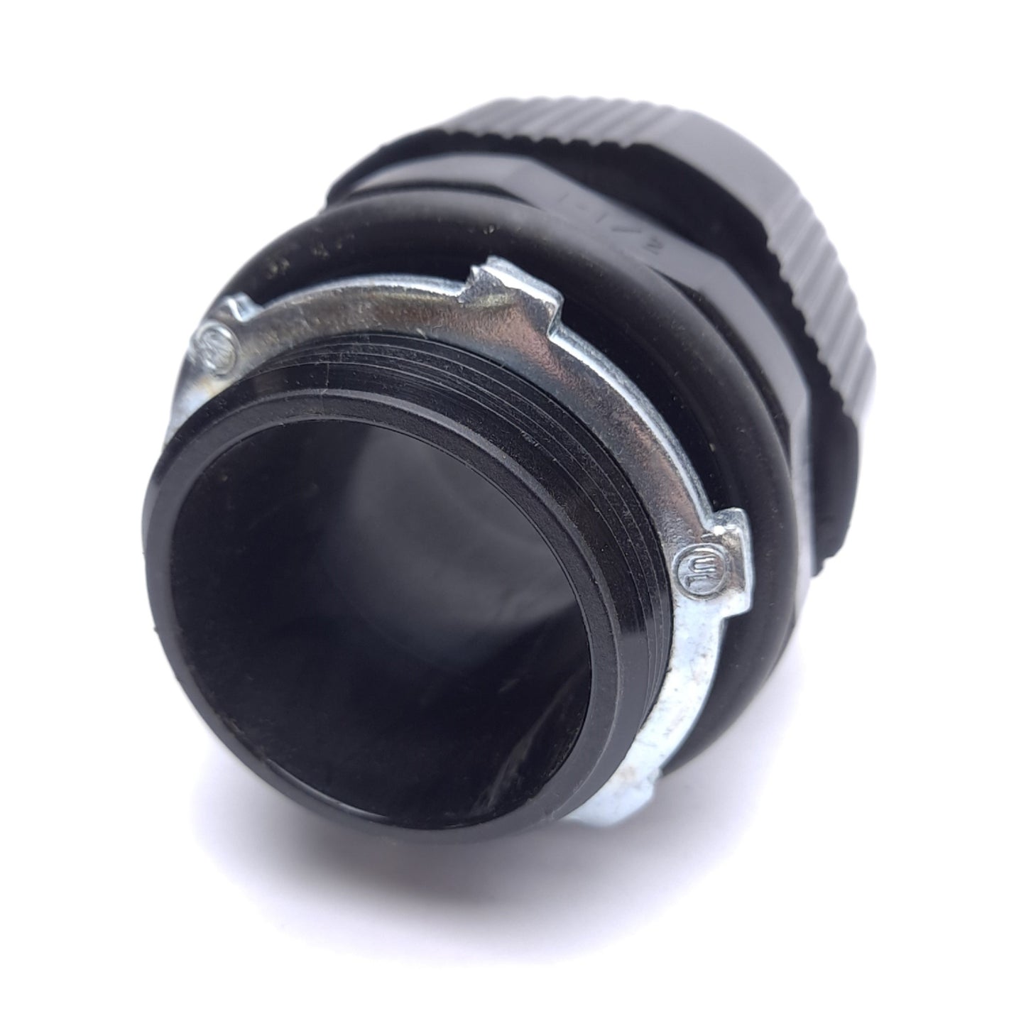 Used Thomas & Betts LT150P Liquidtight Conduit Fitting, 1-1/2in NPT, Thermoplastic