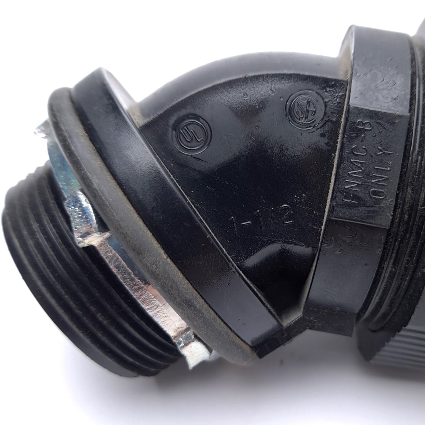 Used Thomas & Betts LT4150P Liquidtight Conduit Fitting, 45-Degree, 1-1/2in NPT