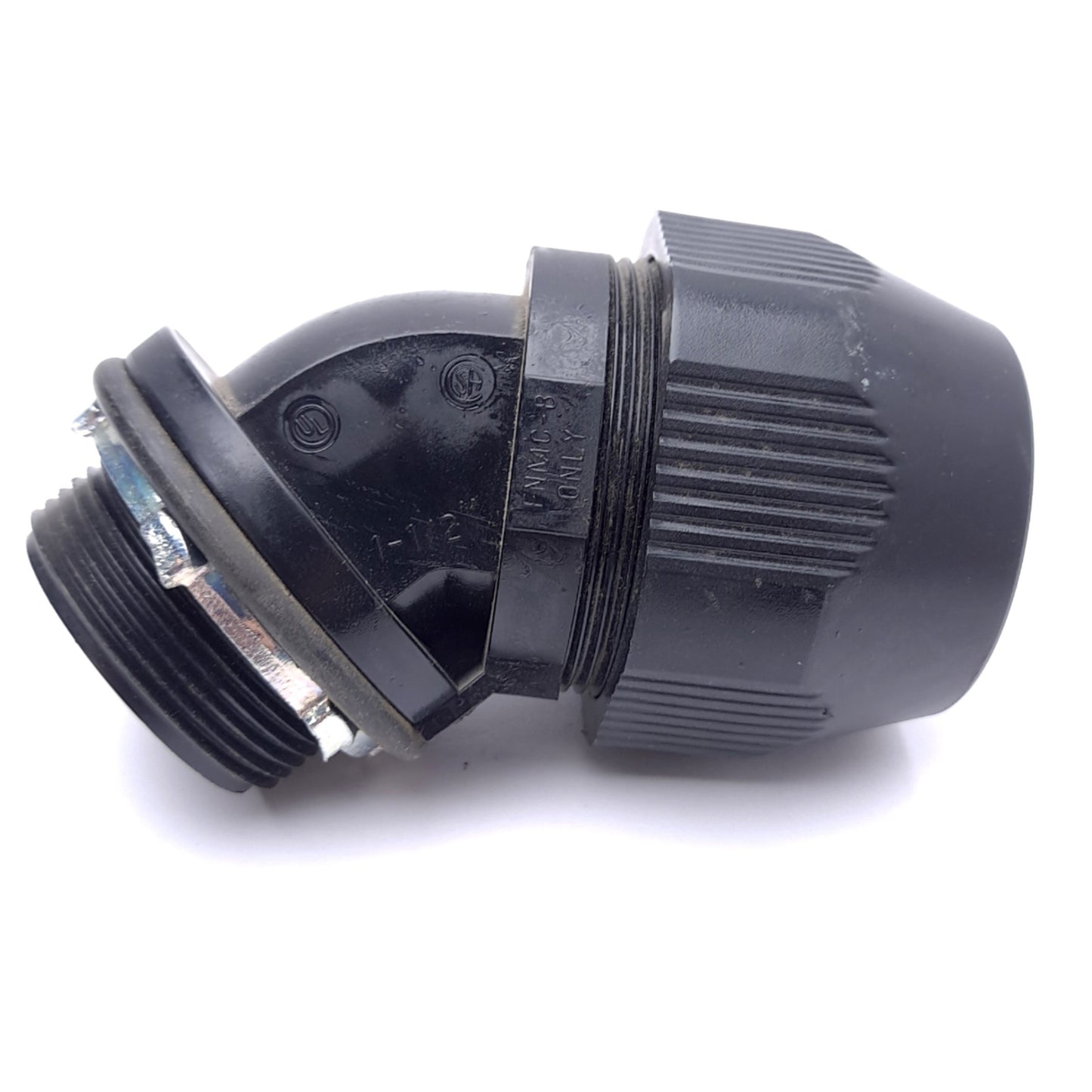 Used Thomas & Betts LT4150P Liquidtight Conduit Fitting, 45-Degree, 1-1/2in NPT