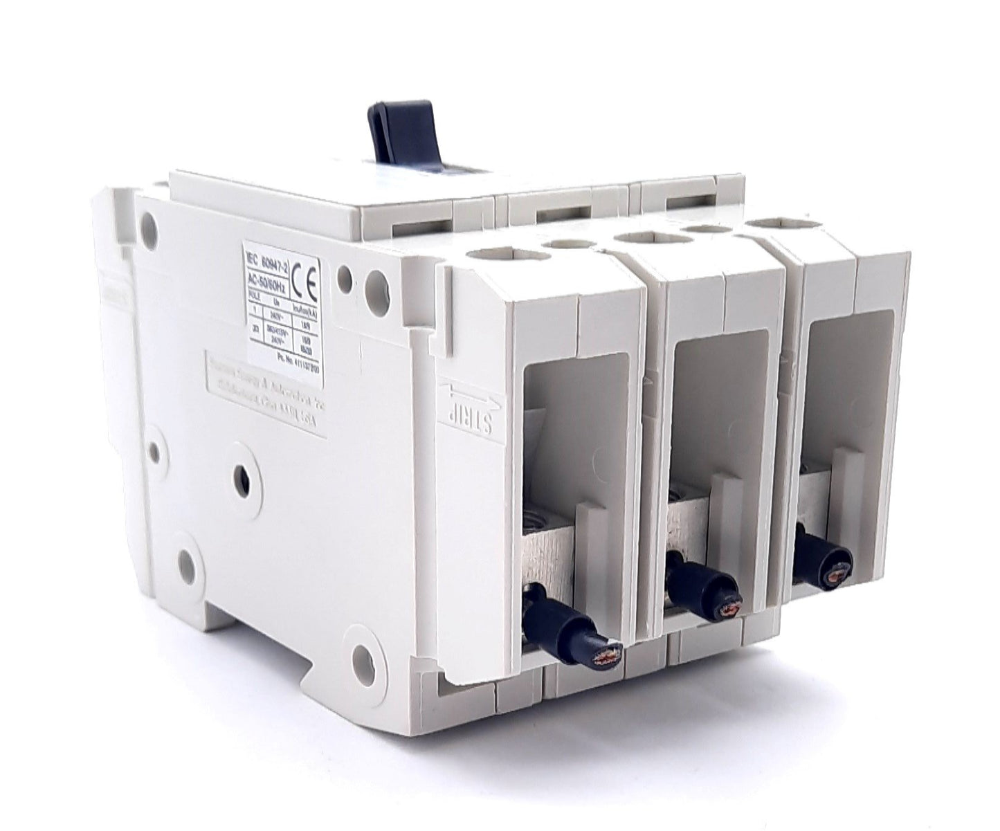 Used Siemens CQD315 Circuit Breaker, 3-Pole, Rating: 15A 480Y/277VAC, DIN Rail Mount