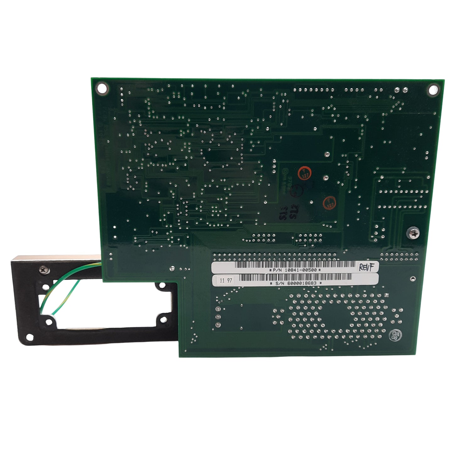 Used Adept 10841-00500 Rev. F PCA RSC5 Robot Signature Card 5 Board, Grounded