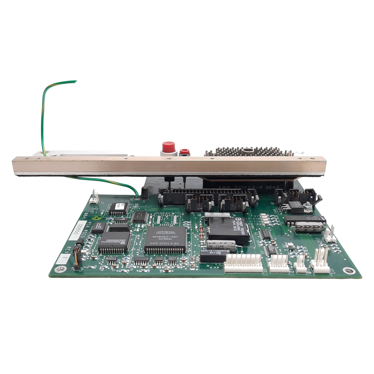 Used Adept 10841-00500 Rev. F PCA RSC5 Robot Signature Card 5 Board, Grounded