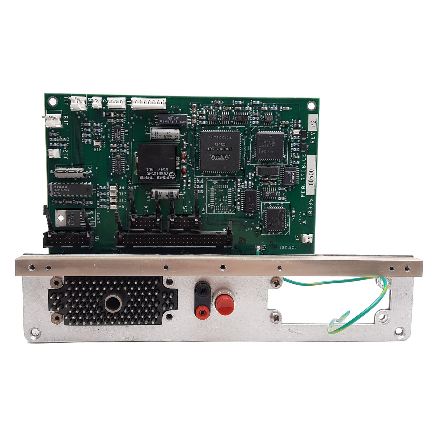 Used Adept 10335-00500 Rev. P2 PCA RSC6 Robot Signature Circuit Board, Grounded