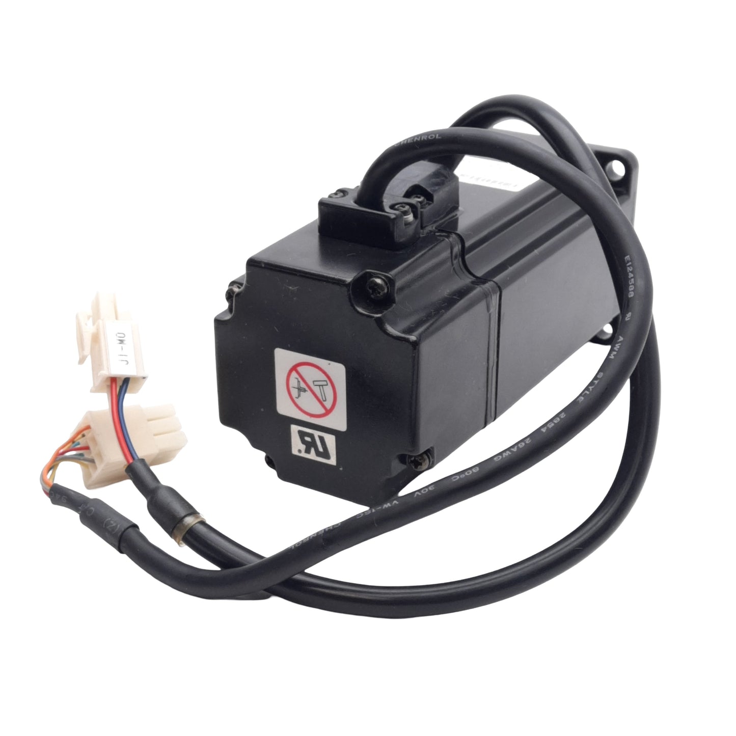 Used Yaskawa SGMAH-04A1A-HL11 Servo Motor, 200V, 400W, 1.27Nm, 3000RPM, 60mm Frame
