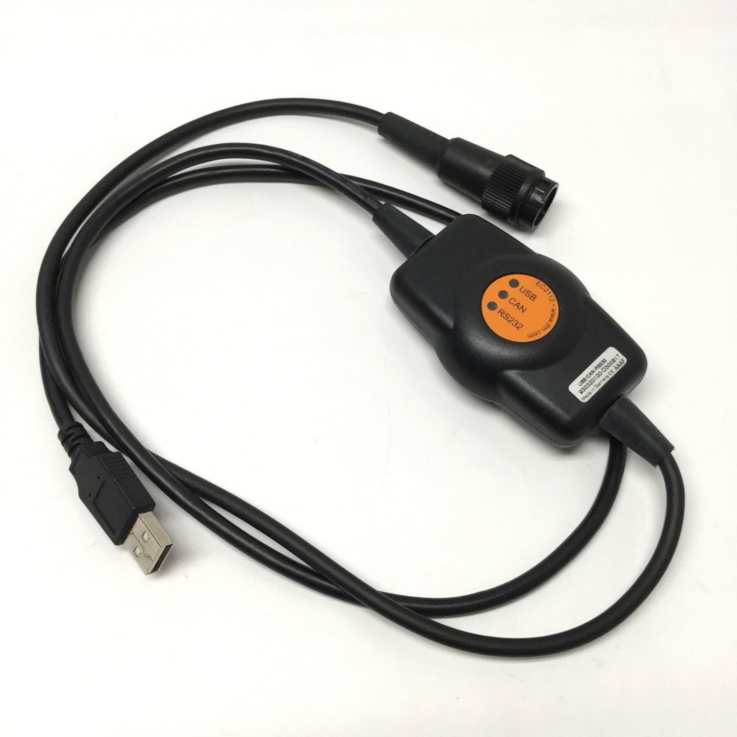 Used IFM EC2112 R360 CANfox PC Programming/Diagnosis Interface CAN/RS232 to USB