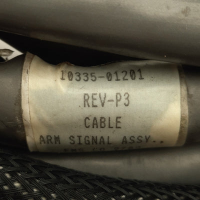 Used Adept 10335-01201 Rev-P3 Arm Signal Control User/Force Cable Assembly