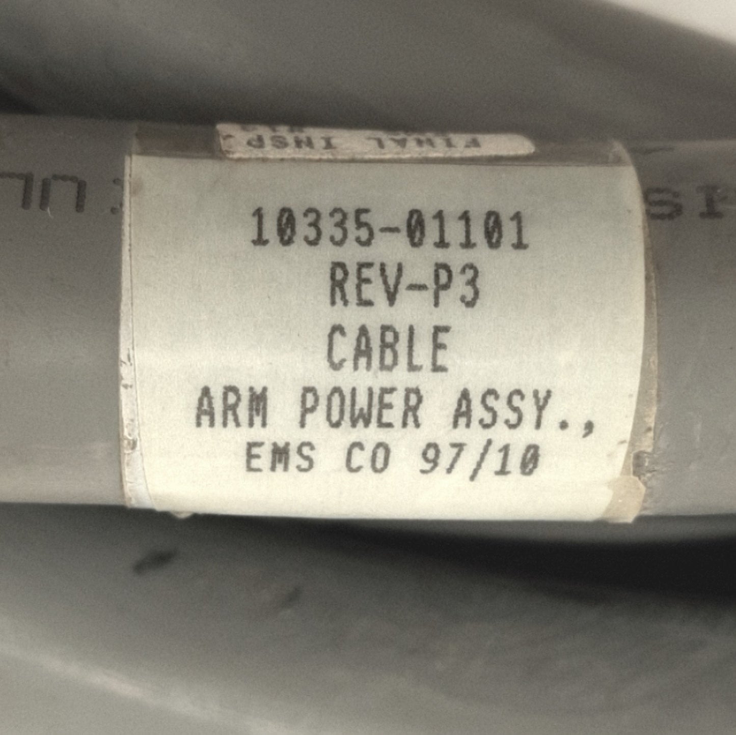 Used Adept 10335-01101 Rev-P3 Arm Power Assembly / Cable