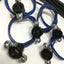 Used Lot of 5 Cinch Jones P-302-CCT/S-302-AB Plug and Sockets, 2-Pin, 250VAC 10A