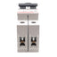 New ABB S202U-K1 Circuit Breaker, K-Curve, 2-Pole, 1A, 240VAC 50/60Hz, DIN Rail
