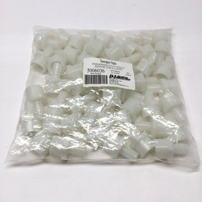 New – Open box Lot of 50 NewAge 5006036 Thermobarb Nylon Adapters, 1/2" Barb x 1/2" NPT Female