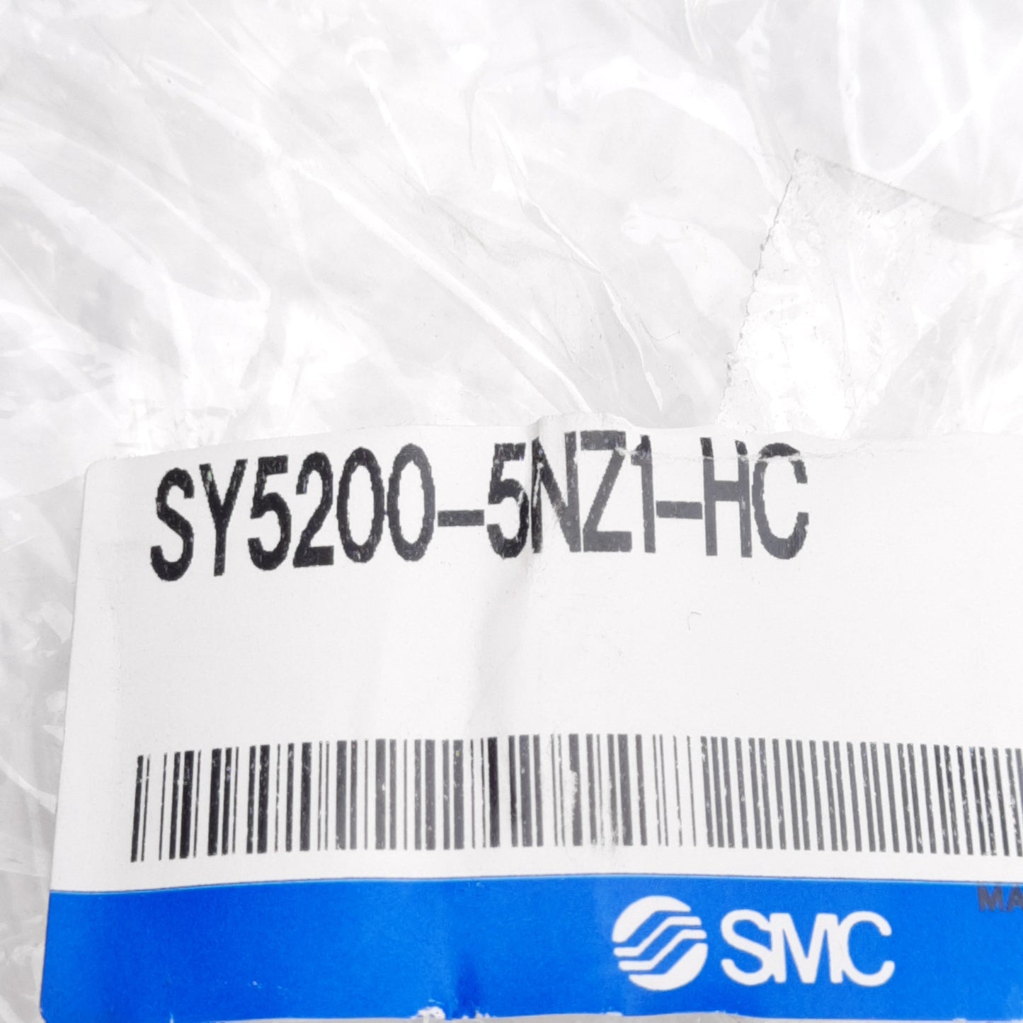 New SMC SY5200-5NZ1-HC Solenoid Valve, 2-Position Double, 0.1-0.7MPa, 24VDC Coil