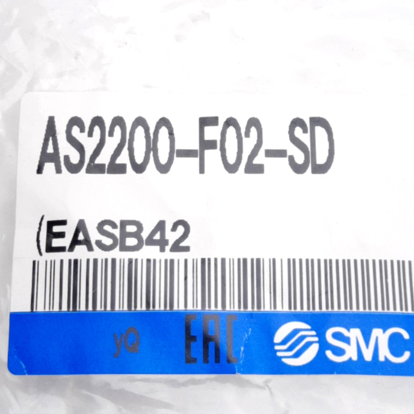 New Lot of 3 SMC AS2200-F02-SD Speed Controller Elbow Fitting, 0.1-1.0MPa, G1/4