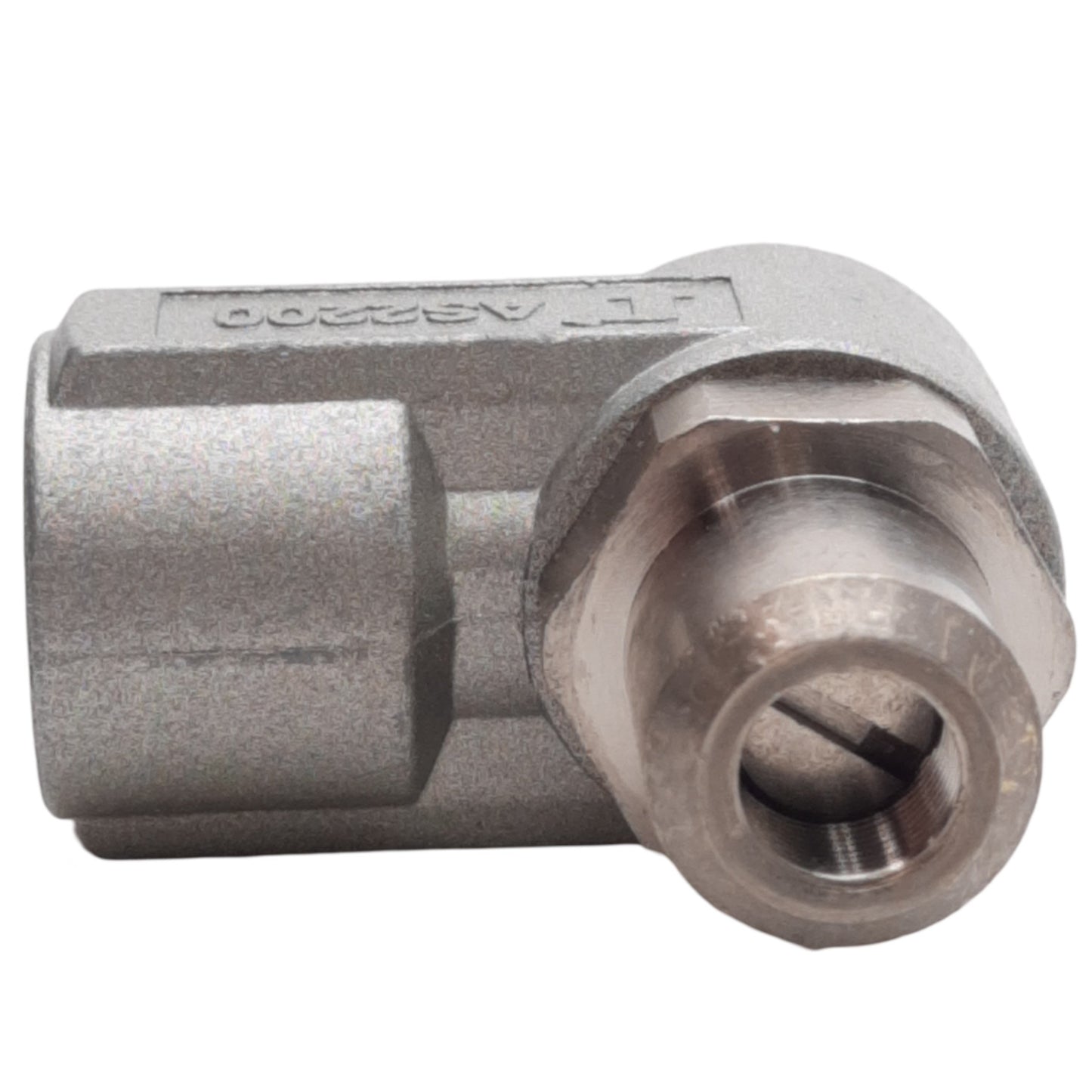 New Lot of 3 SMC AS2200-F02-SD Speed Controller Elbow Fitting, 0.1-1.0MPa, G1/4