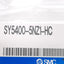 New SMC SY5400-5NZ1-HC Solenoid Valve, 3-Position Exhaust Center, 0.7MPa, 24VDC Coil