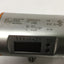 Used IFM SM6001 Magnetic Inductive Flow Meter Monitor, 6.6GPM, 19-30VDC, G1/2 Ports