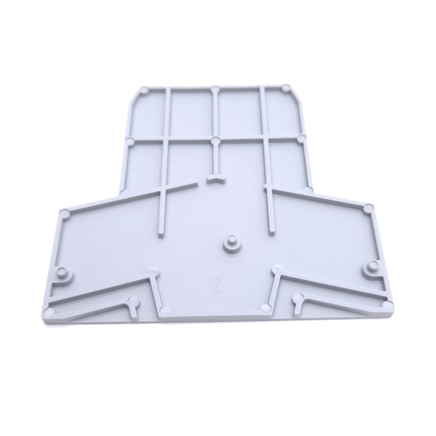 New Lot of 75 Wago 281-311 Terminal Block End & Intermediate Plate, 2.5mm Thick