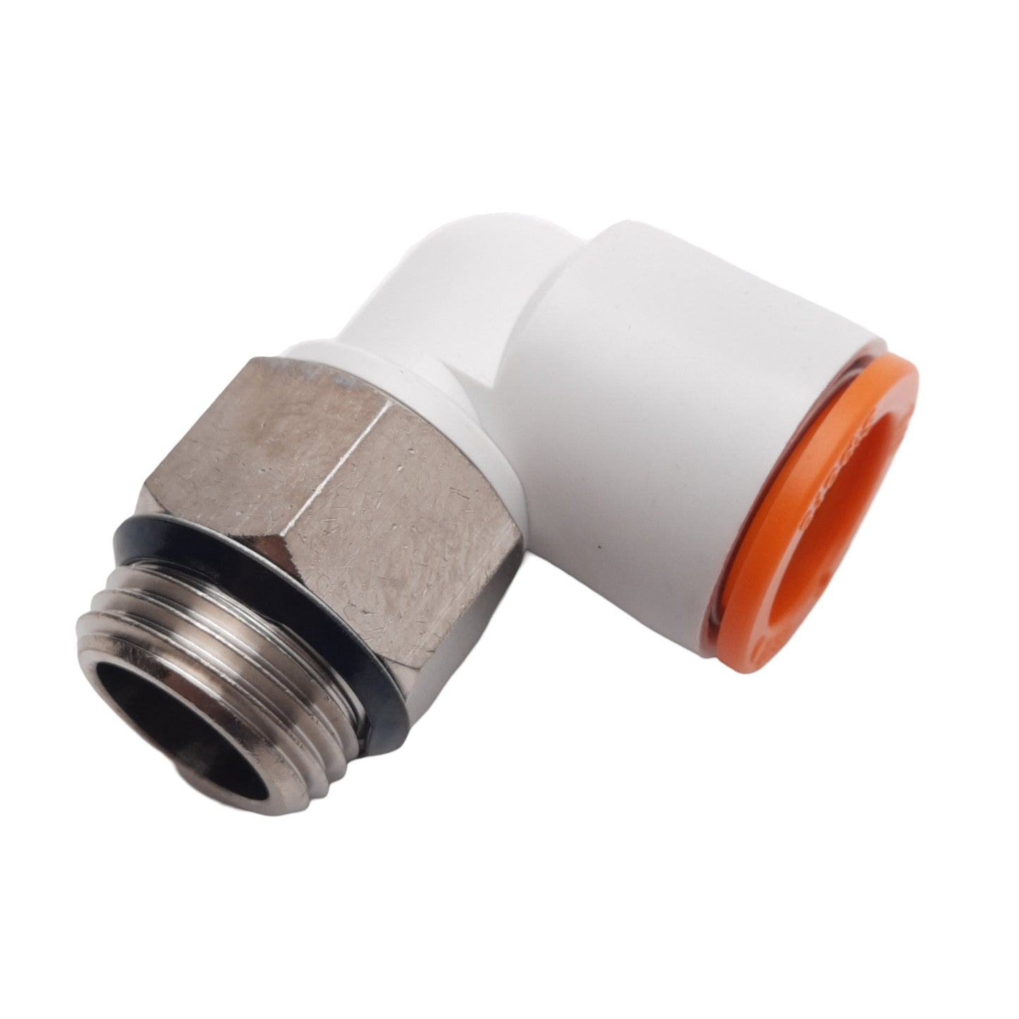 New Lot of 10 SMC KQ2L13-U03N Elbow Fitting -100kPa~1.0MPa, ø1/2in One-Touch, 3/8UNI