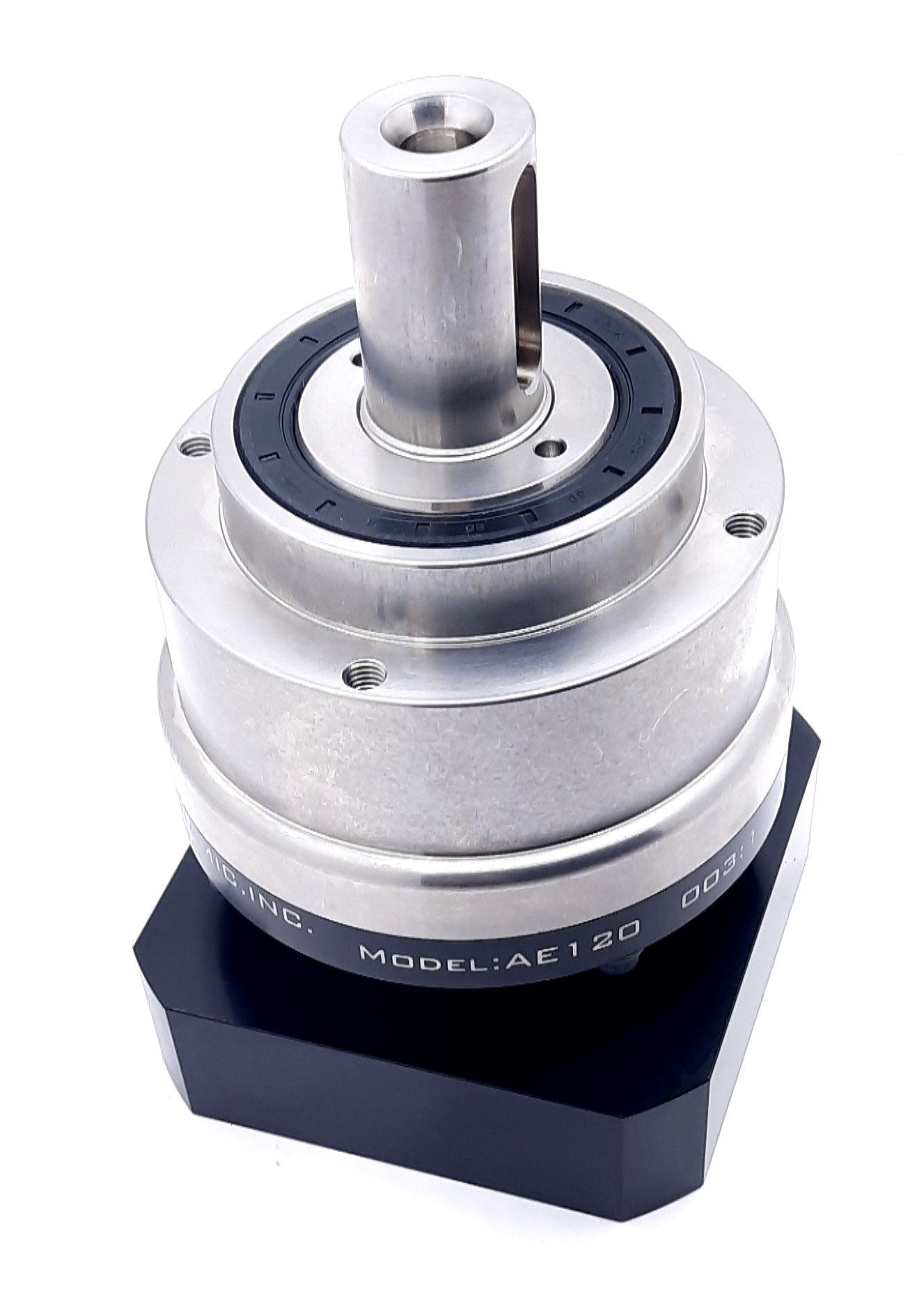 New Apex Dynamics AE120-003 Planetary Gearbox 2 Stage 3:1 Ratio 63dB 6100N, 3350N