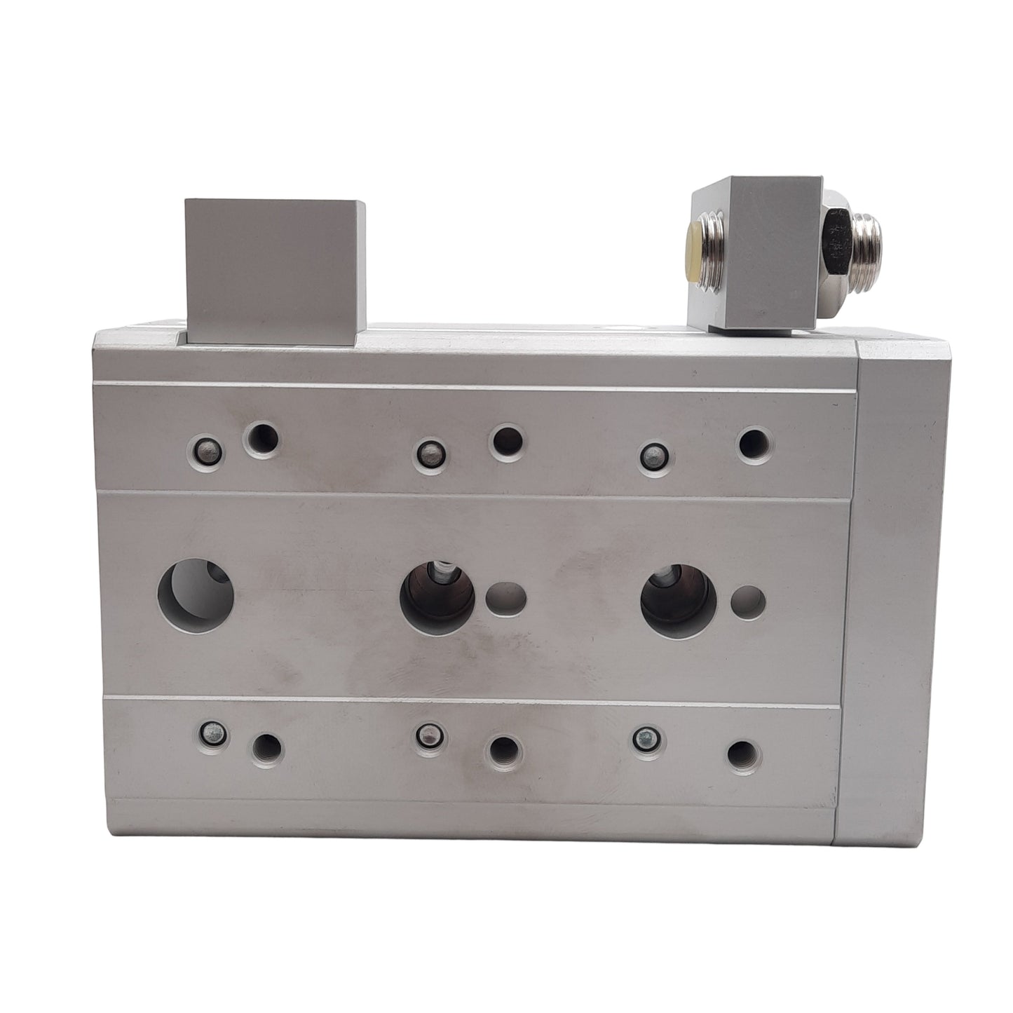 New SMC MXS20L-50AS Symmetric Type Air Slide Table, ø20mm Bore, 50mm Stroke, Rc1/8