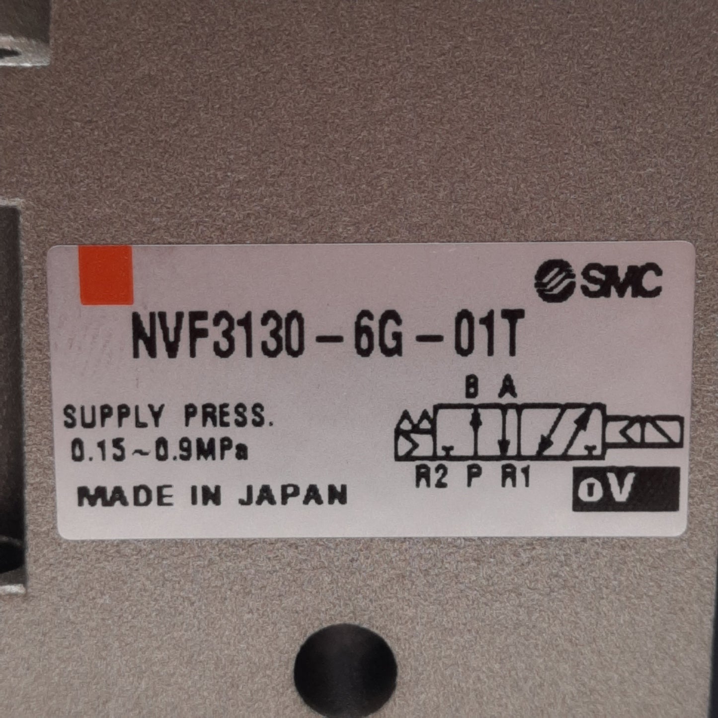 New SMC NVF3130-6G-01T Solenoid Valve 2-Position Single, 0.7MPa, NPTF1/8, 12VDC Coil