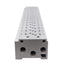 New SMC NVV5Z2-50-161-01T Pneumatic Manifold, Aluminum, 16-Station, 1/8in NPTF