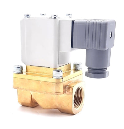 New SMC VXZ250HJB Pilot Op 2 Port Solenoid Valve N.C 9.4Cv 2MPa 1.5MPa 3/4" NPT