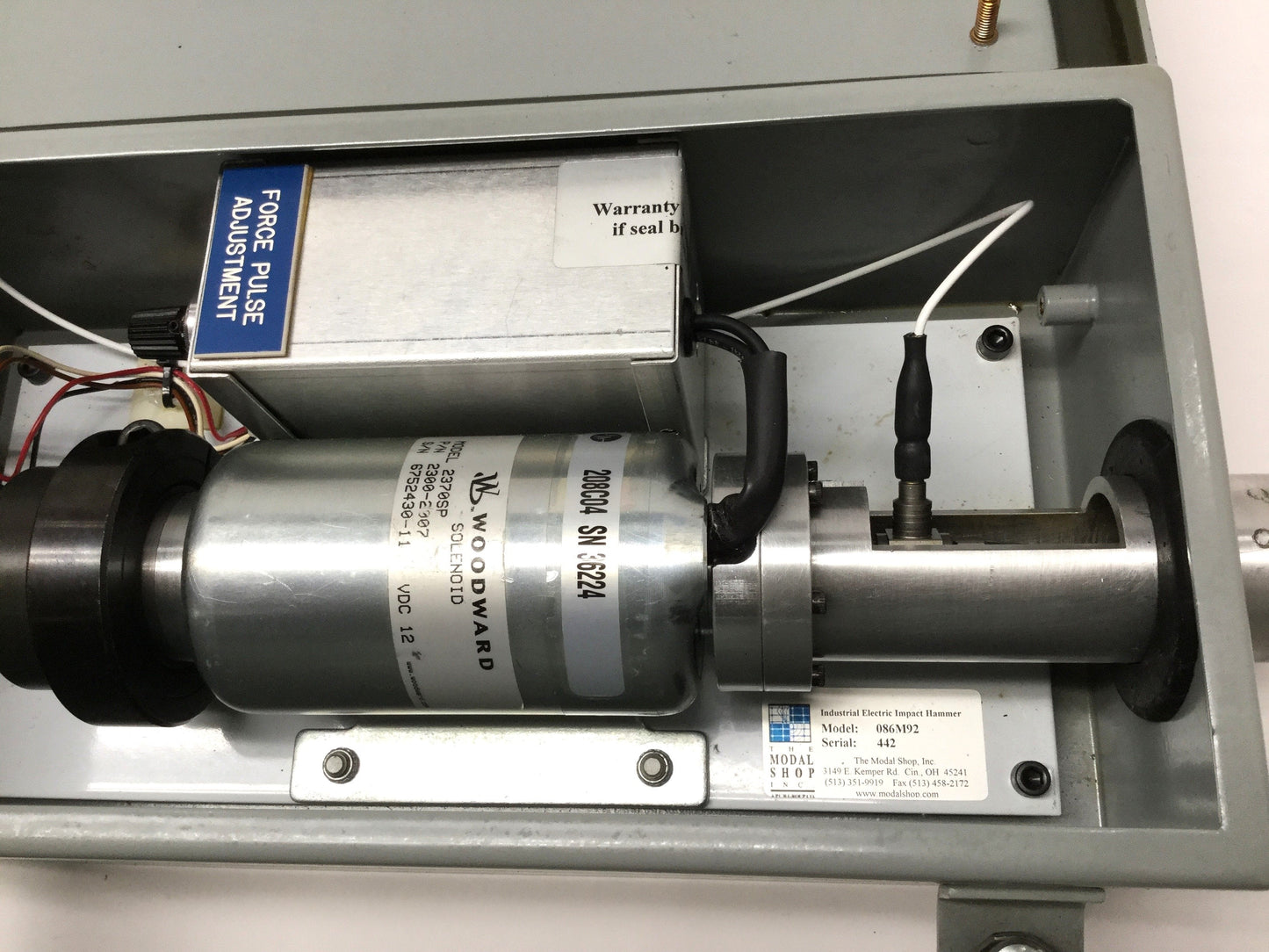 Used Modal NDT-HAM3 Industrial Electric Impact Hammer, Structural Integrity Tester