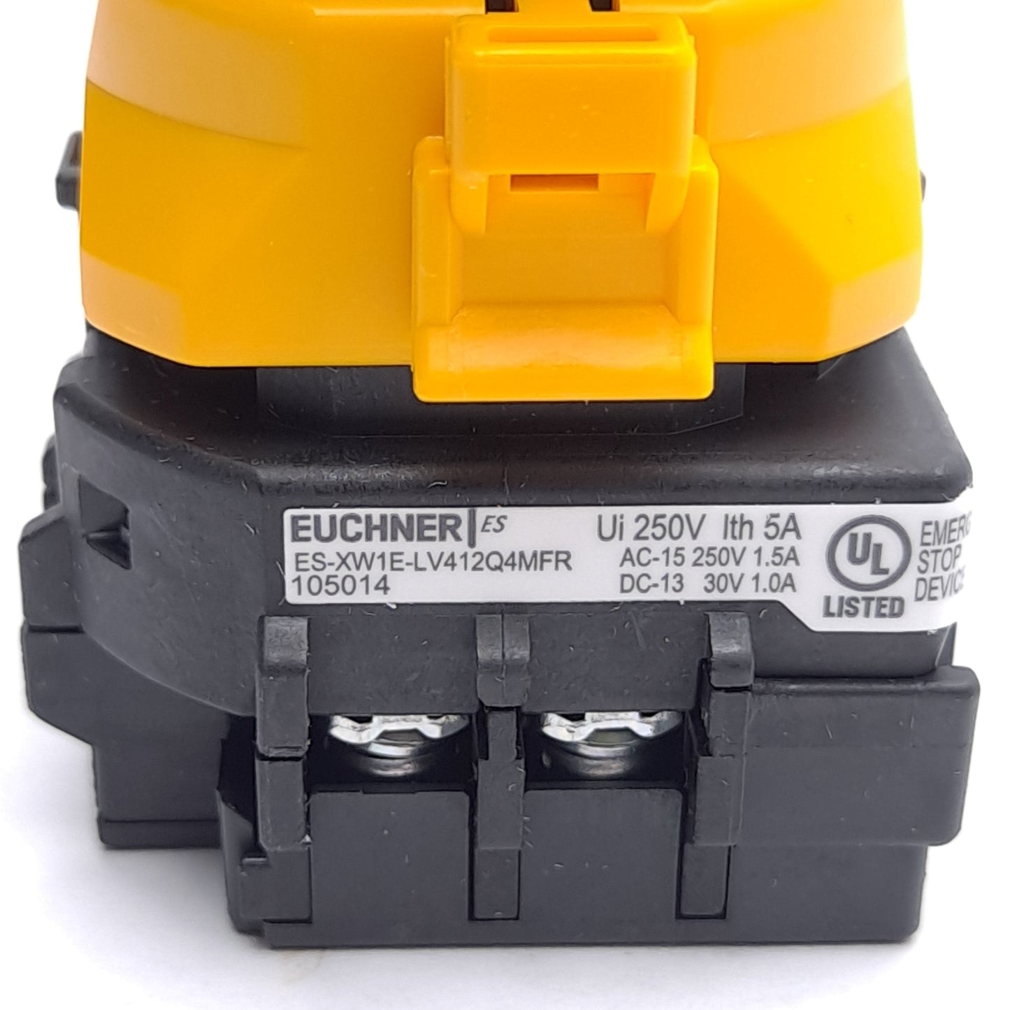 New Euchner ES-XW1E-LV412Q4MFR 105014 Emergency Stop, ø22mm Cutout, 2 NC 1 NO