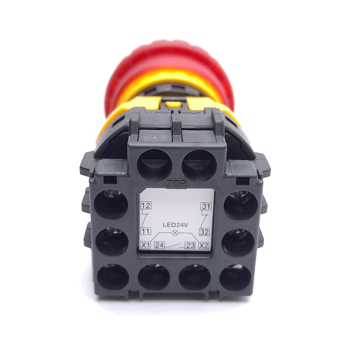 New Euchner ES-XW1E-LV412Q4MFR 105014 Emergency Stop, ø22mm Cutout, 2 NC 1 NO