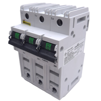 New – Open box Eaton Bussmann CCP-3-30CF Fusible Disconnect Switch, 600VAC/125VDC, 30A, 3-Pole