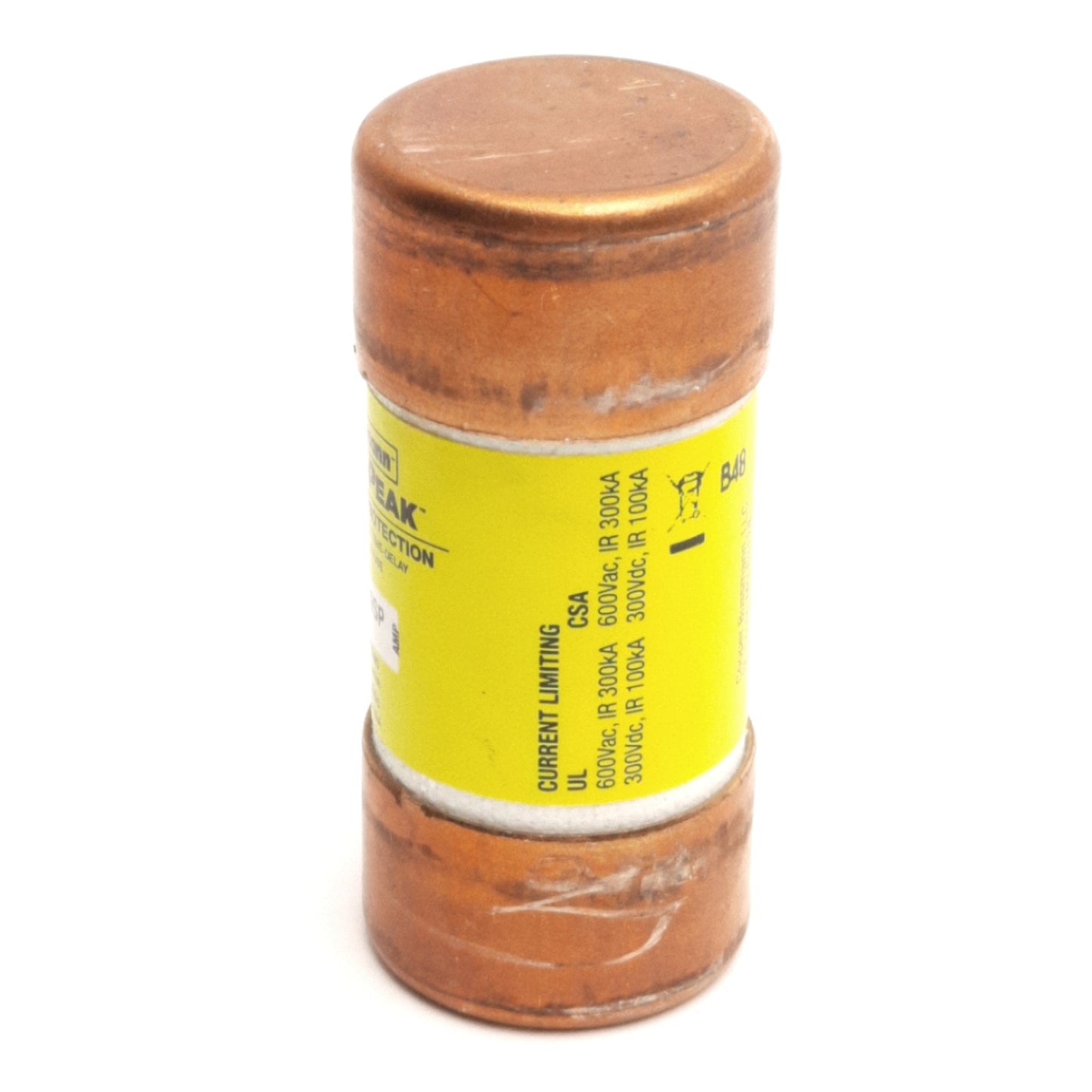 Used Lot of 2 Bussmann LPJ-40SP Time Delay Fuse, Rating: 40A 600VAC 300VDC, Class J