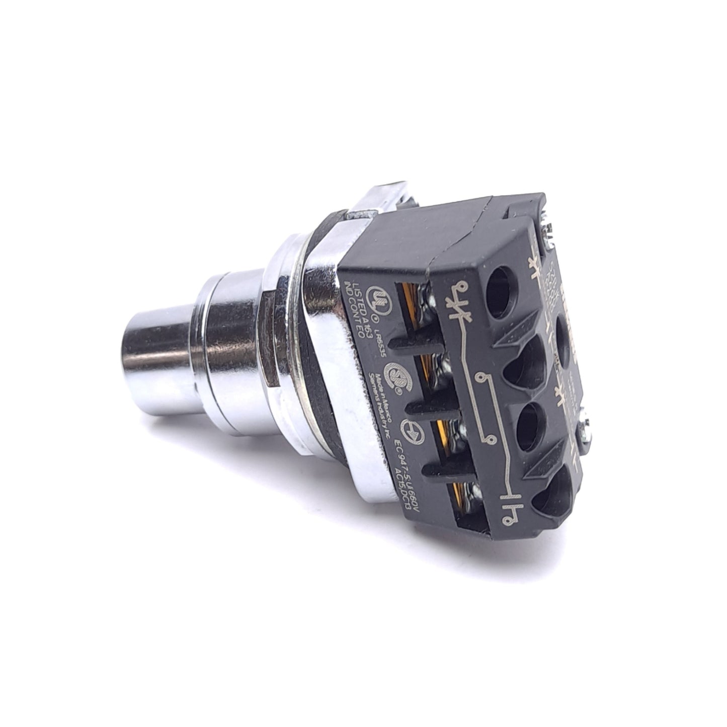 New Siemens 52SC6AFA1 Keyed Selector Switch, 2-Position, Maintained, 1NO 1NC