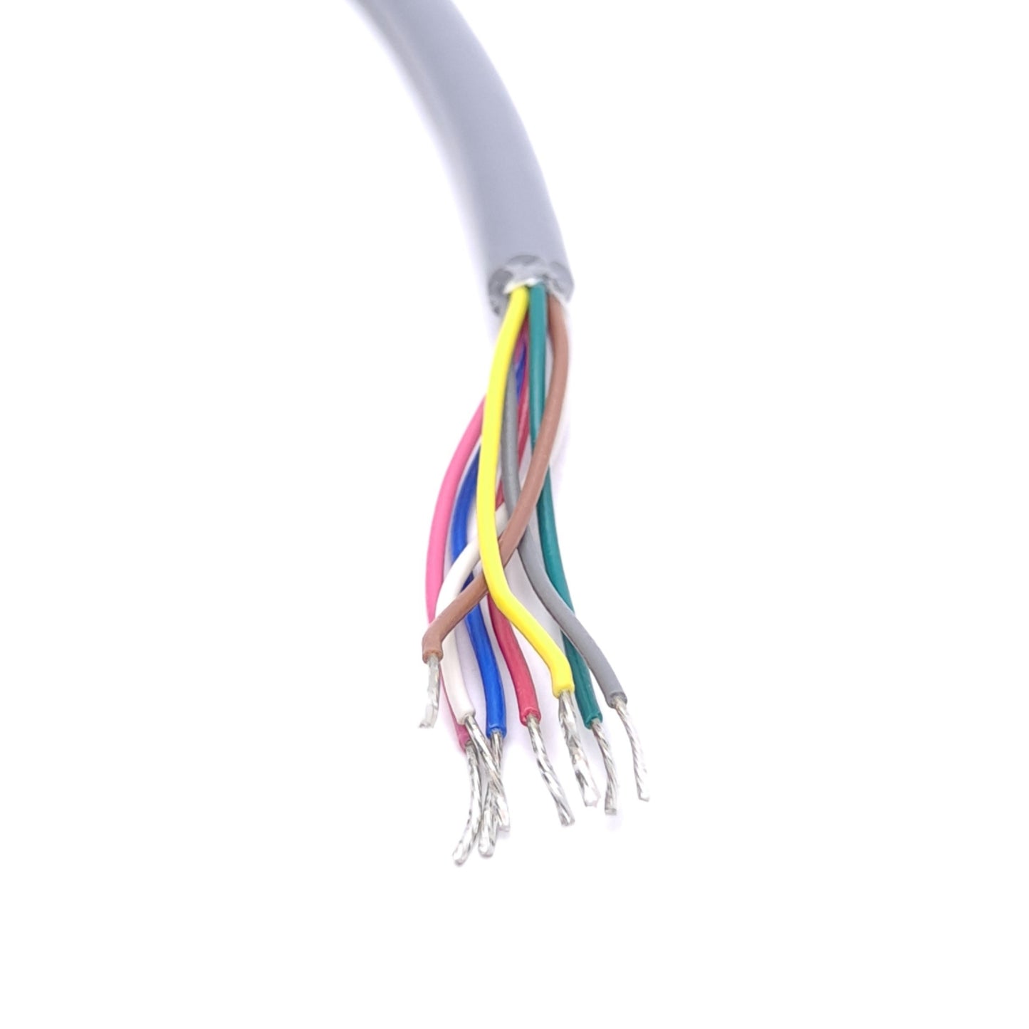 New Turck FK 8-1/18.25/S717 U-75487 Receptacle, M12 8-Pin Female to Flying Leads, 1m