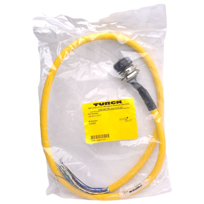 New Turck DKF 28-27-1/S717 U-55005 Receptacle, M27 28-Pin Female to Flying Leads, 1m