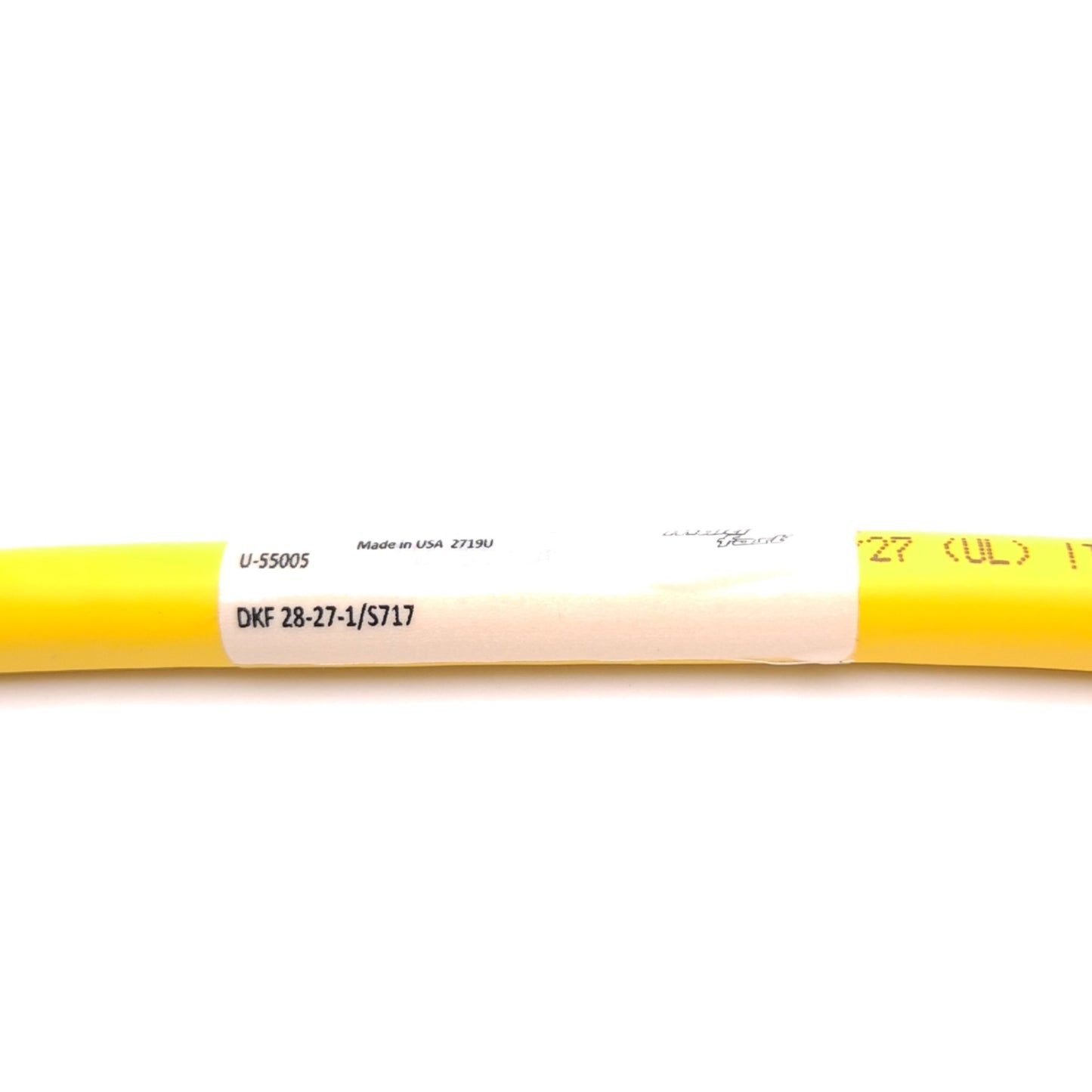 New Turck DKF 28-27-1/S717 U-55005 Receptacle, M27 28-Pin Female to Flying Leads, 1m