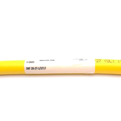 New Turck DKF 28-27-1/S717 U-55005 Receptacle, M27 28-Pin Female to Flying Leads, 1m